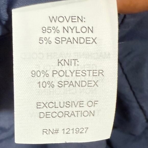 Johnnie-O XL Duffy Puffer Vest Dark Blue Pocket Golf Sport Active Outdoor $149 - Picture 10 of 11